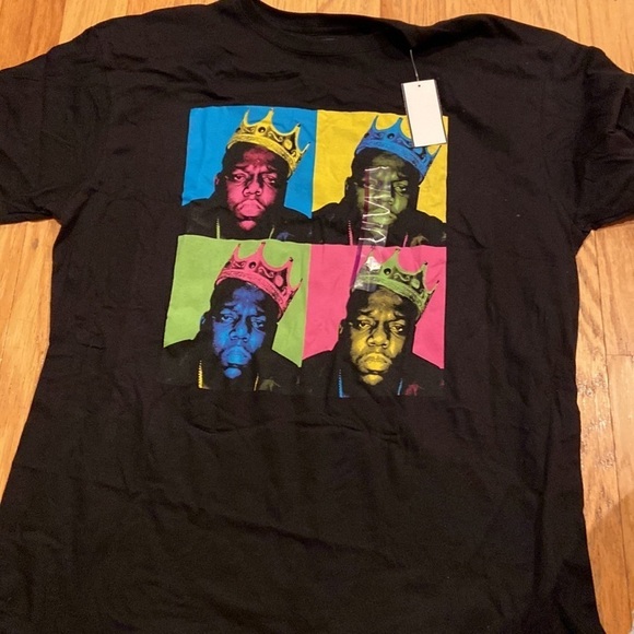 Notorious B.I.G. Black Short Sleeve Graphic T-Shirt - X-Large - Picture 3 of 3